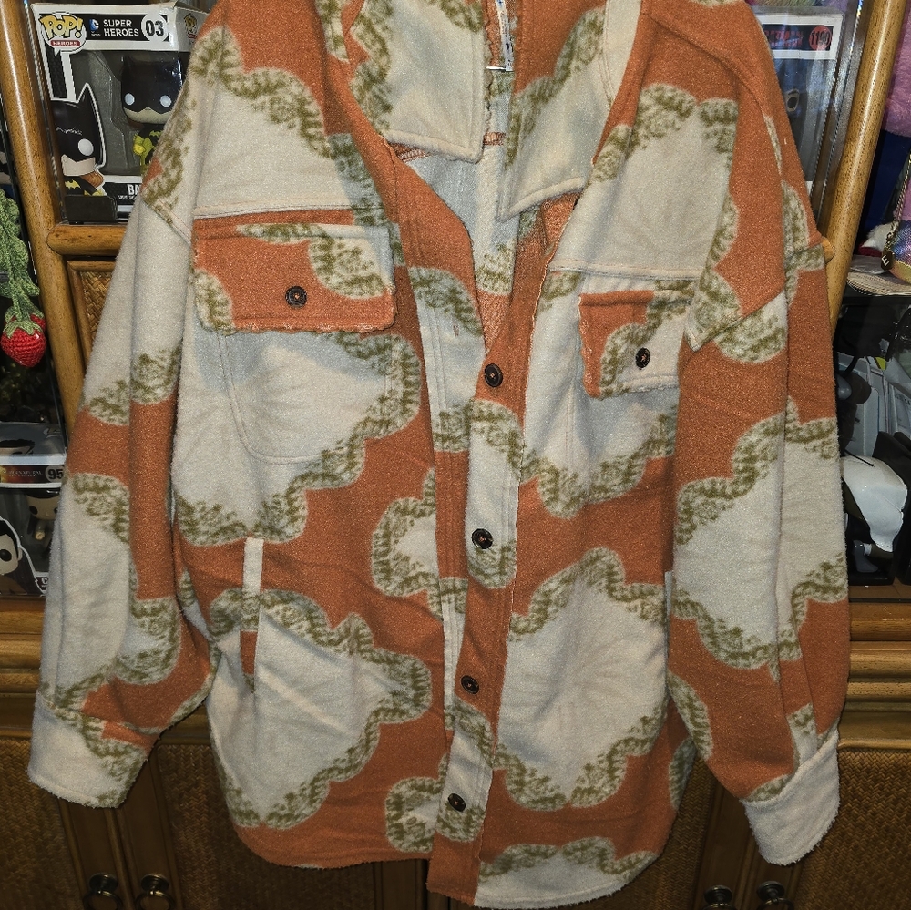 Free People Ruby Jacket Jacquard - image 3